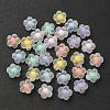 30Pcs 6 Colors Transparent Acrylic Beads TACR-YW0001-96-2