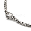 304 Stainless Steel Pendant Necklaces for Women Men NJEW-G123-12P-4
