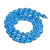 Transparent Glass Beads Strands EGLA-N013-T4mm-D17-2