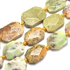 Natural Tree Agate Beads Strands G-O170-88-1