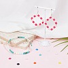 800Pcs 10 Colors Opaque Acrylic Slide Charms OACR-SC0001-36A-4