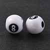Opaque Acrylic Beads OACR-P007-69-5