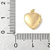 304 Stainless Steel Locket Charms STAS-M120-07A-G-3