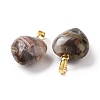 Natural Gemstone Pendants G-I311-A09-G-2