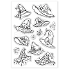 Custom PVC Plastic Clear Stamps DIY-WH0618-0085-8