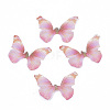 Polyester Fabric Wings Crafts Decoration X-FIND-S322-010A-06-1