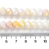 Electroplate Glass Beads Strands LAMP-S068-02P-4