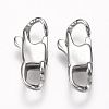 Tarnish Resistant 304 Stainless Steel Lobster Claw Clasps LS-STAS-I082-13P-05-2