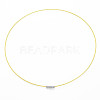 Stainless Steel Wire Necklace Cord DIY Jewelry Making TWIR-R003-02-2