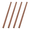 Round Walnut Wooden Sticks WOOD-WH0034-27B-1