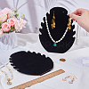 2Pcs Desktop Paper Necklace Display Stands NDIS-SC0001-03B-3