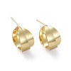 Brass Stud Earrings X-EJEW-L234-28G-1