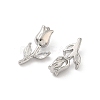Brass Micro Pave Cubic Zirconia Pendants KK-L260-08P-2
