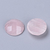 Natural Rose Quartz Cabochons G-T062-25-2