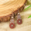 Bohemian Alloy Enamel Dangle Earrings FS-WG2DAA9-04-1