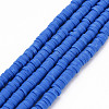 Handmade Polymer Clay Bead Strands CLAY-T002-4mm-67-1