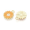 Alloy Enamel Charms FIND-H035-01A-LG-2
