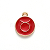 Alloy Enamel Pendants ENAM-S124-01A-07C-2