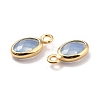 Eco-Friendly Brass with Glass Pendants KK-K268-01J-3
