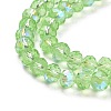 Electroplate Glass Beads Strands LS-EGLA-A034-T10mm-L17-3