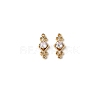 Brass Pave Cubic Zirconia Connector Charms PW-WG57330-04-1