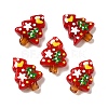 Christmas Theme Handmade Lampwork Beads LAMP-G162-06B-1