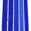 Opaque Solid Color Imitation Jade Glass Beads Strands EGLA-A044-P6mm-D32-2