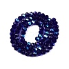 Electroplate Glass Beads Strands EGLA-A044-T6mm-L06-3