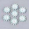 Flower Acrylic Bead Caps SACR-T017-50B-1