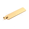 Ion Plating(IP) 304 Stainless Steel Pendants LS-STAS-D142-01A-G-2