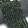 Frosted Natural Ruby in Zoisite Beads Strands G-K389-C20-01-2