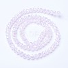 Electroplate Glass Beads Strands EGLA-A034-J2mm-B04-2