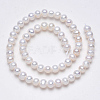 Grade AA Natural Cultured Freshwater Pearl Beads Strands X-PEAR-L001-G-07-2