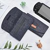 Nylon & Felt Storage Pouch Bag Protective Case ABAG-WH0042-04-5