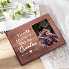 MDF Wood Photo Frames DIY-WH0231-058-6