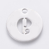 Non-Tarnish 304 Stainless Steel Pendants STAS-F233-09-P-2