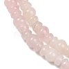 Natural Rose Quartz Beads Strands G-P595-B01-01-4
