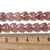 Natural Green Strawberry Quartz Beads Strands G-P544-E04-01-5
