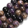 Natural Charoite Beads Strands G-G300-A01-10mm-2