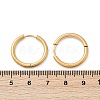 202 Stainless Steel Huggie Hoop Earrings X-EJEW-F111A-20mm-G01-5