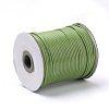 Braided Korean Waxed Polyester Cords YC-T002-0.5mm-124-2