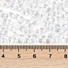 Transparent Colours Rainbow Glass Seed Beads SEED-K010-02-4