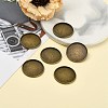 Iron Plain Edge Bezel Cups MAK-Q011-25AB-25mm-5