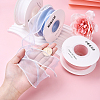 1Roll 5 Yards ABS Pearl Edged Mesh Ribbon for Bowknot Making OCOR-YW0001-13A-4
