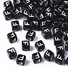 Opaque Acrylic Beads X-SACR-N002-01F-1
