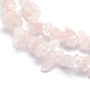 Natural Rose Quartz Beads Strands G-P332-63-2