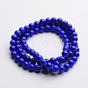 Painted Glass Bead Strands DGLA-S071-4mm-M-2