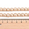 Eco-Friendly Dyed  Glass Pearl Round Beads Strands HY-A002-8mm-RB064-2