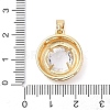 Rack Plating Brass Pendants KK-I710-05A-3