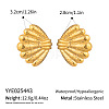 304 Stainless Steel Stud Earrings for Women XO6251-6